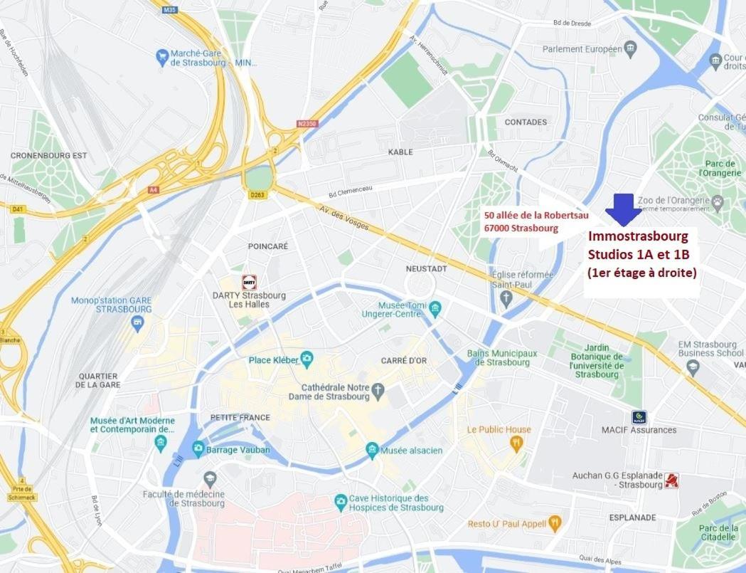 Studios ImmoŠtrasburk Exteriér fotografie